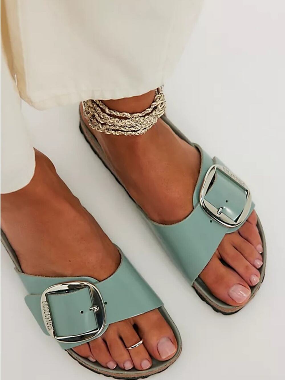 Birkenstock Madrid Big uBuckle High Shine Sandals